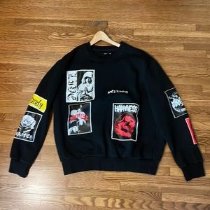 Graphic Oversized Sweatshirt